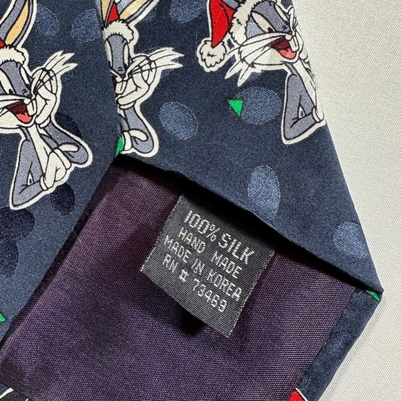 Looney Tunes 1993 Christmas Tie 🎄​​ - Picture 5 of 6